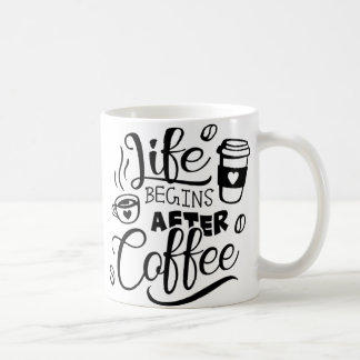 Caneca De Café Preto-Cinto