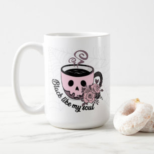 Caneca De Café Preto Como Minha Alma