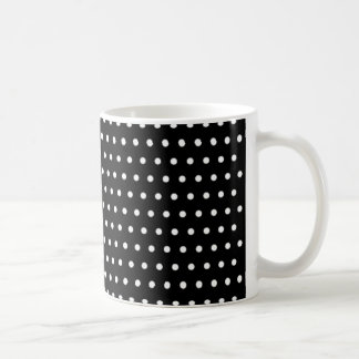 Caneca De Café preto dar pontos dar pontos pontear polka dots tup