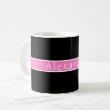 Preto e Rosa Personalizado