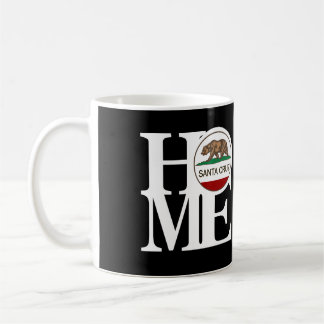 Caneca De Café Preto HOME de Santa Cruz 11oz