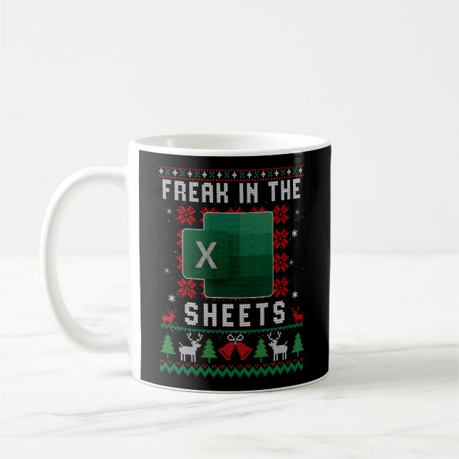 Caneca De Café Preto Nas Folhas Excel Feio (Esquerda)