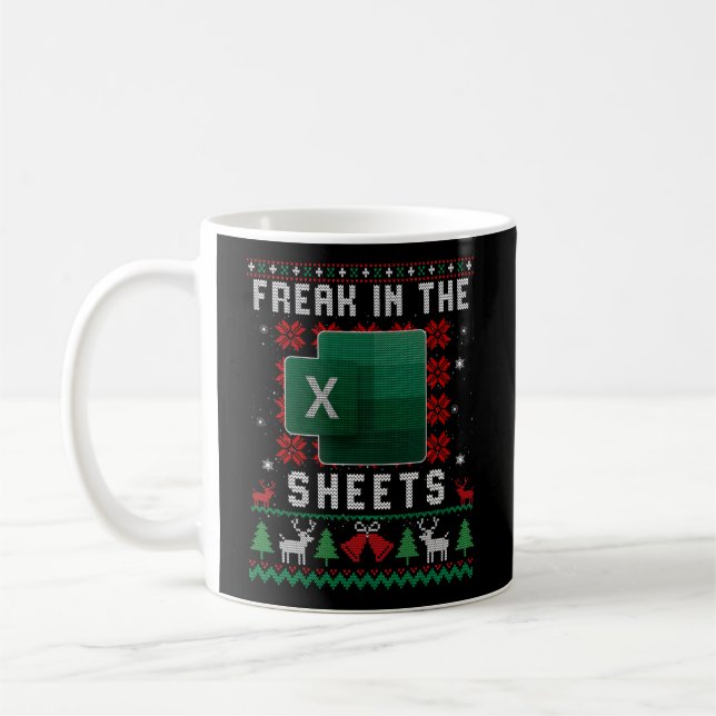 Caneca De Café Preto Nas Folhas Excel Feio (Esquerda)