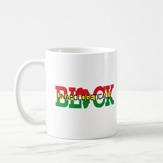 Caneca De Café Preto sem desculpas (Esquerda)