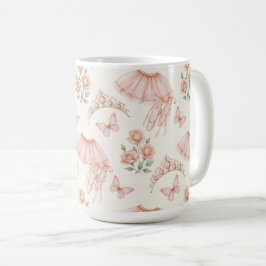 Caneca De Café Pretty pink ballerina inspired design
