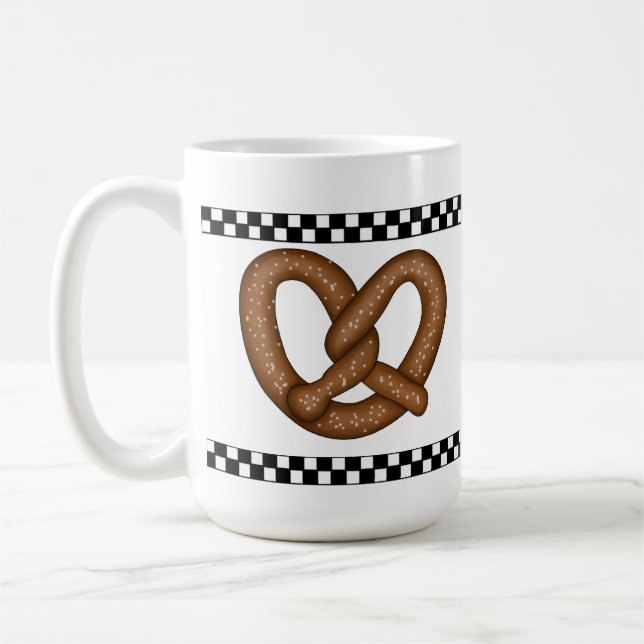 Caneca De Café Pretzel Mug (Esquerda)