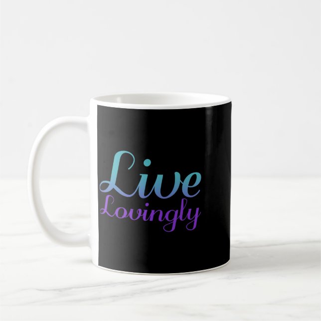 Caneca De Café Prevenção Consciente de Amor à Vida (Esquerda)