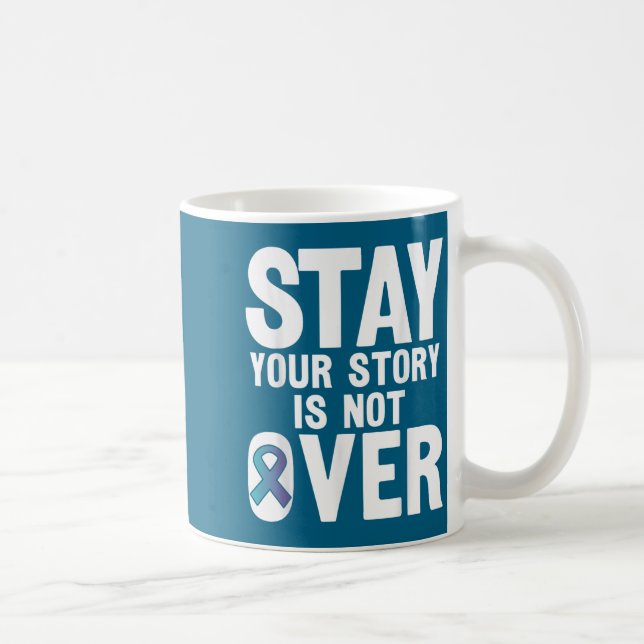 Caneca De Café Prevenção de Suicídio Sua História _ Eu Para Supor (Direita)