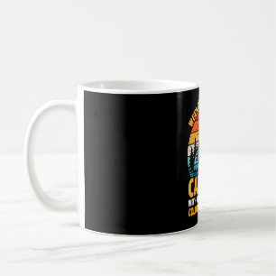 Caneca De Café Previsão de fim de semana de camping 100% de chanc