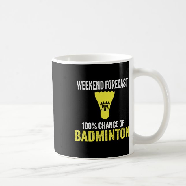Caneca De Café Previsão Do Fim De Semana 100% De Possibilidade De (Direita)