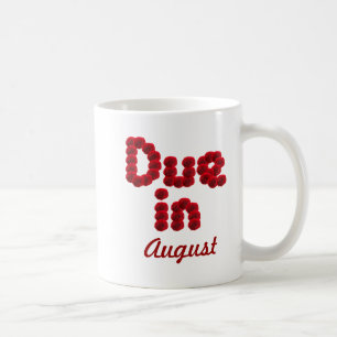 Caneca De Café Previsto em agosto Mug