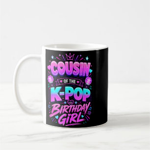 Caneca De Café Prima da Garota de Aniversário do K Pop Pop Corean