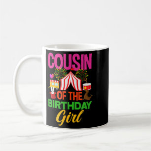 Caneca De Café Prima da Menina do Aniversário Festa de Carnaval