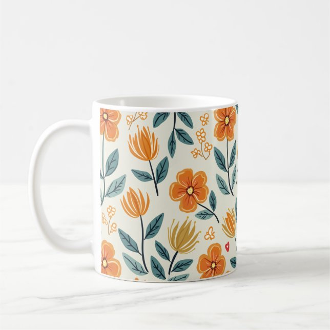 Caneca De Café Primavera (Esquerda)