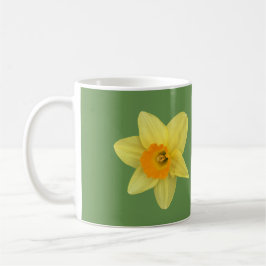 Caneca De Café Primavera amarelo Daffodil