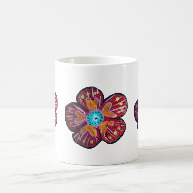 Caneca De Café Primavera Blossom Desenho 325 ml Clássica (Centro)