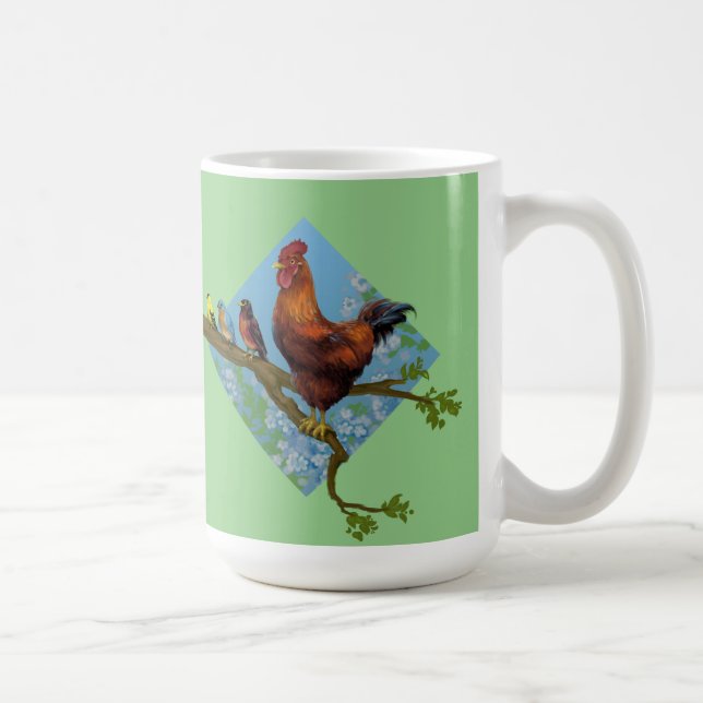 Caneca De Café Primavera Chicken (Direita)