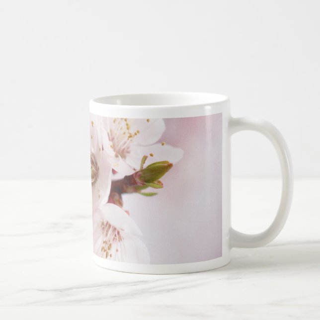 Caneca De Café Primavera cor-de-rosa (Direita)