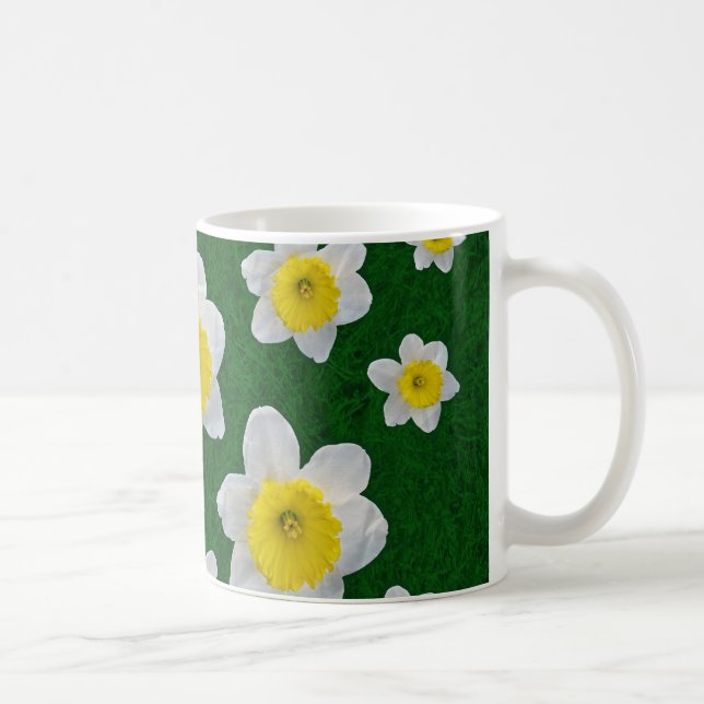 Caneca De Café Primavera Daffodils (Direita)