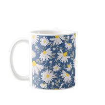 Primavera Daisies - Azul escuro