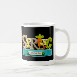 Caneca De Café Primavera de boas-vindas