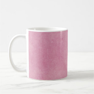 Caneca De Café Primavera de textura cor-de-rosa rosa de papel