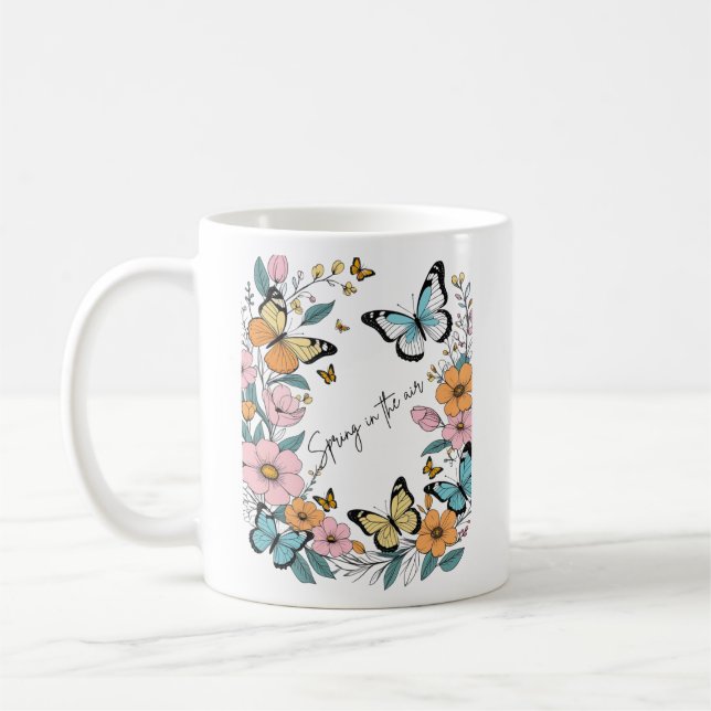 Caneca De Café Primavera está no ar (Esquerda)