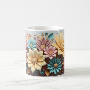 Caneca De Café primavera, flores, flor, verão, floral, natureza,