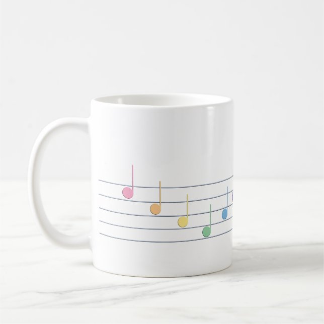 Caneca De Café Primavera Melody (Linear) (Esquerda)