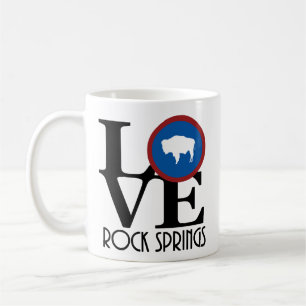 Caneca De Café PRIMAVERAS LOVE Rock, Wyoming 11oz