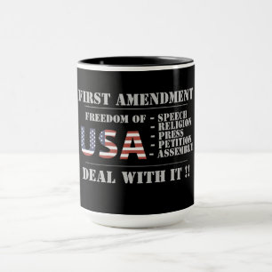 caneca de café "PRIMEIRA ALTERAÇÃO"