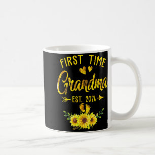 Caneca De Café Primeira Vez Que A Avó No Pês 2026 Girassol Foi Pr
