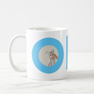 Caneca De Café primeiro aniversário de foto-aniversário