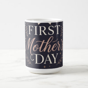 Caneca De Café Primeiro Dia das Mães 2026 , Nova Mamãe