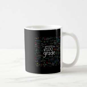 Caneca De Café Primeiro Dia De Aula 10ª Série Raiz Quadrada De 10