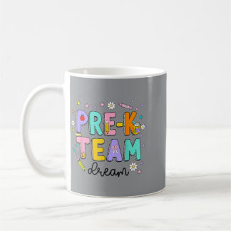 Caneca De Café Primeiro Dia De Aula Da Professora Do Time Dos Son