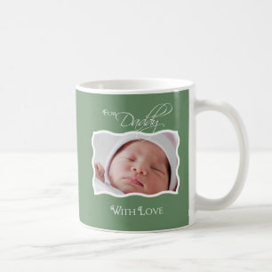 Caneca De Café Primeiro Dia de os pais - Mug de Fotografia Person