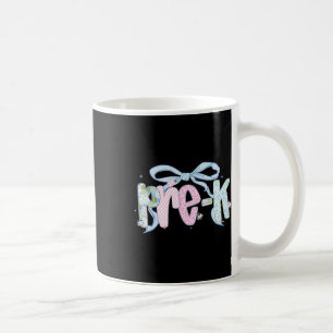 Caneca De Café Primeiro Dia Do Pacote Floral De Pré-k Para Profes