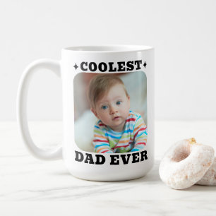 Caneca De Café Primeiro Dia dos Pais Pai Mais Legal de Todos Foto