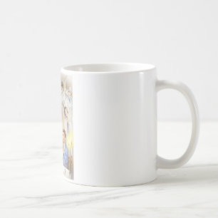 Caneca De Café Primeiro menino do comunhão santamente