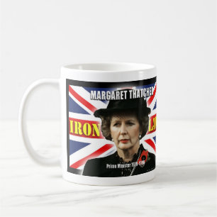 Caneca De Café Primeiro ministro de Margaret Thatcher