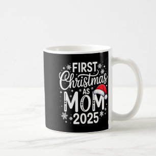 Caneca De Café Primeiro Natal Como Mãe 2025 Férias de Natal Combi
