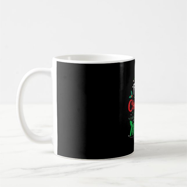 Caneca De Café Primeiro Natal como Natal de Mãe (Esquerda)