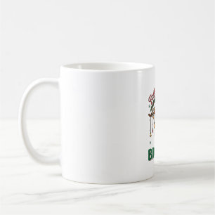 Caneca De Café Primeiro Natal como Trenó de Rena do Irmão Gnomo