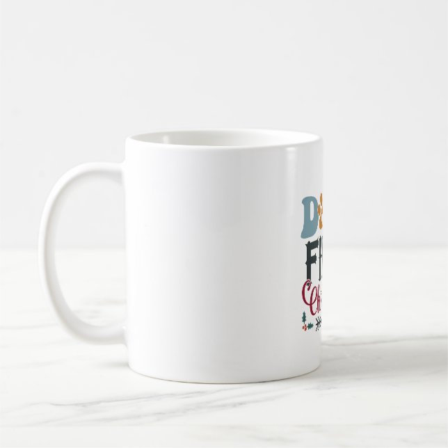 Caneca De Café Primeiro Natal do Cão (Esquerda)