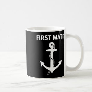 Caneca De Café Primeiro Oficial Casal de Navegação e Vela Corresp