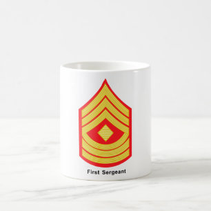 Caneca De Café Primeiro sargento