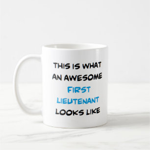 Caneca De Café primeiro tenente3, incrível