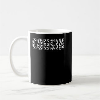 Caneca De Café Primo Cow Patterno Birthday Rapariga Fazenda Vaca