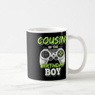 Caneca De Café Primo Do Garoto De Aniversário Que Corresponde Ao